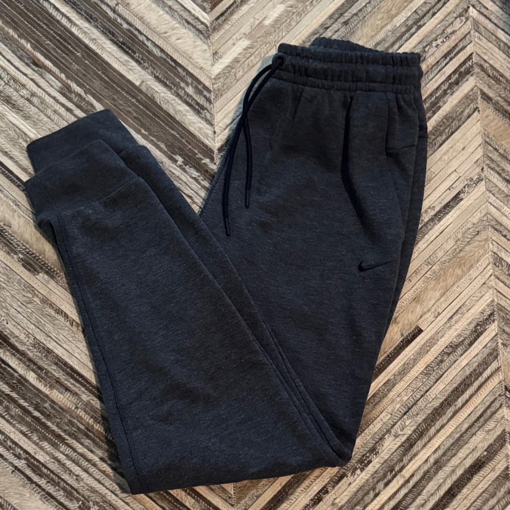 Nike Dri-fit tapered leg Navy Sweatpants